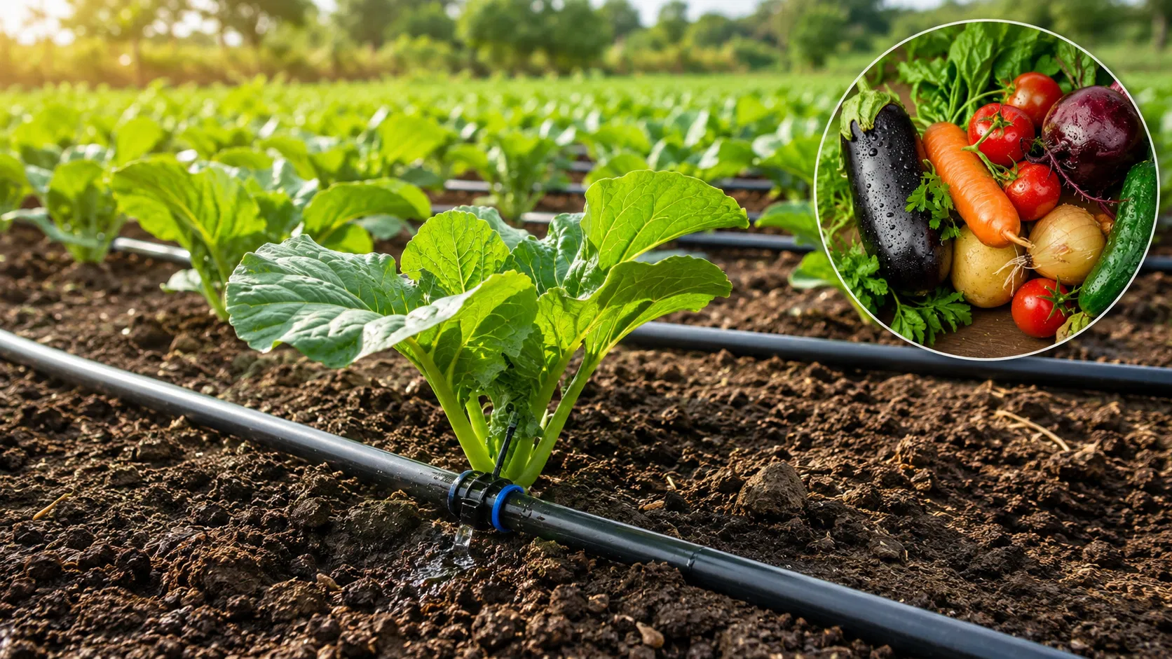 Agricultural irrigation infrastructure