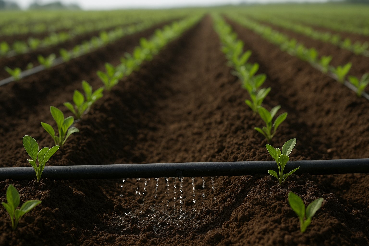 Agricultural sprinkler irrigation