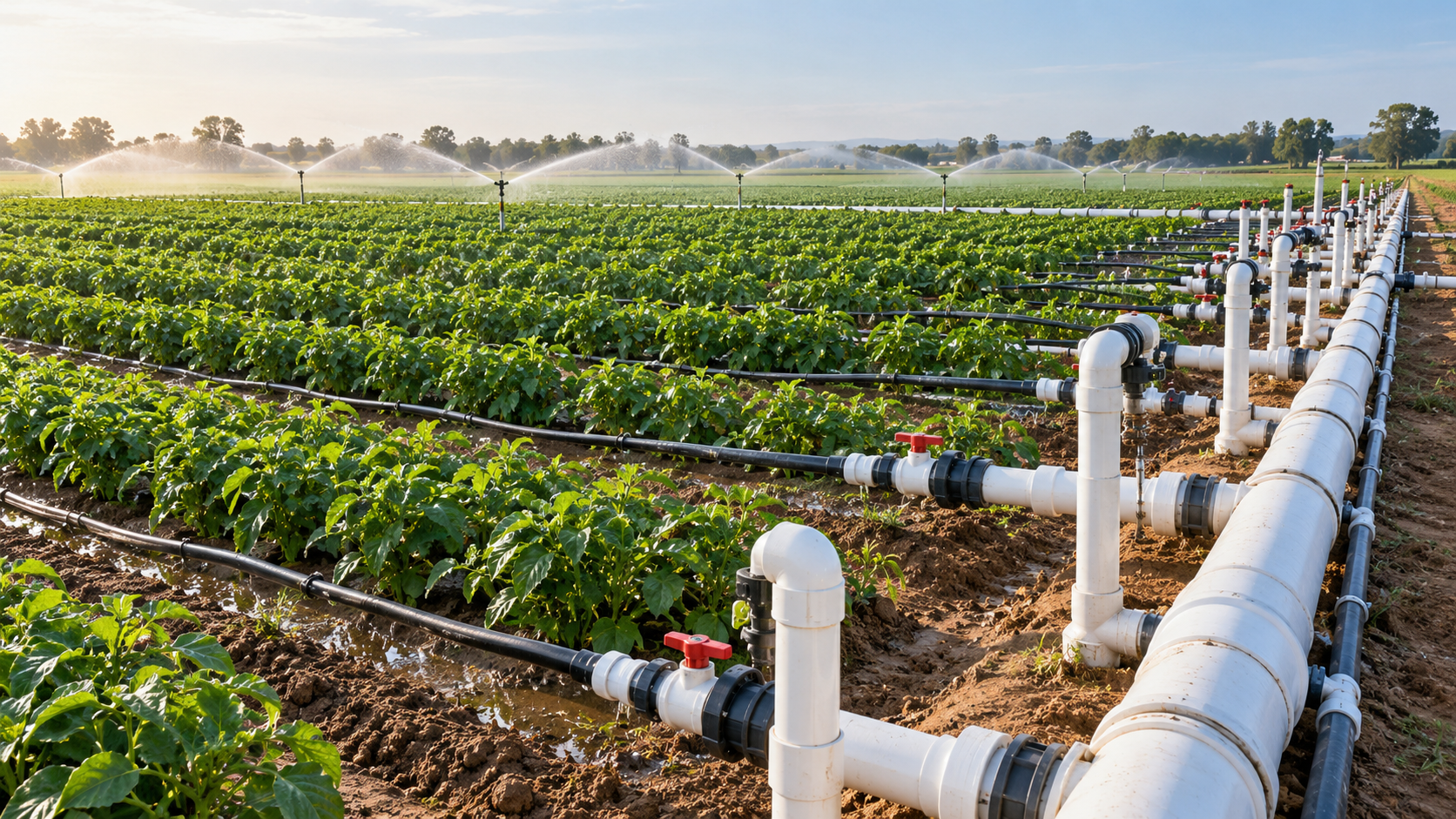 Agricultural irrigation infrastructure
